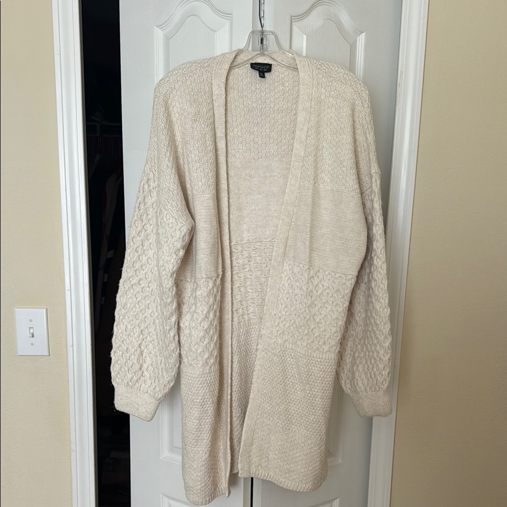 TopShop Long Knit Cardigan